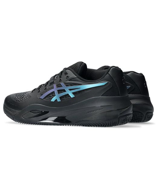 Asics Black Gel-Resolution X Clay Night Energy for men