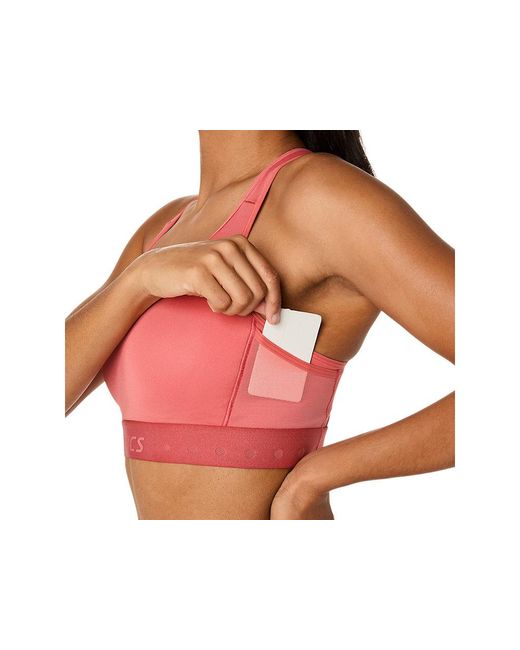 Asics Red Road Compression Bra