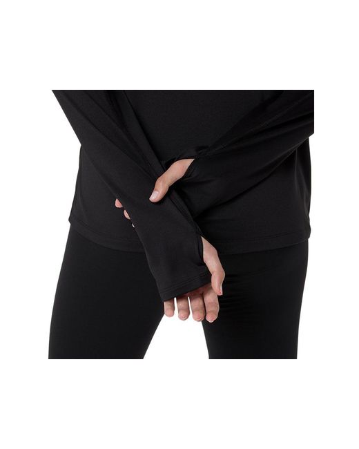 Asics Black Sport Winter 1/2 Zip Top
