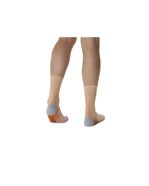 Asics Black Performance Run Sock Crew for men