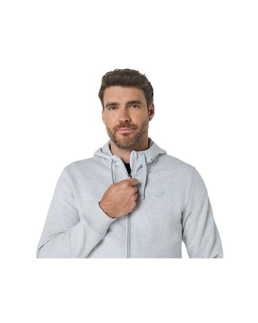 Asics Sport Full Zip Hoodie in het Black voor heren