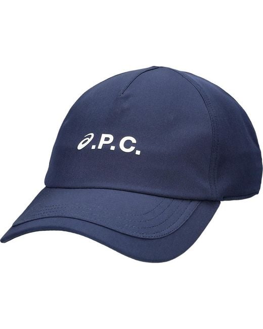 Asics A.P.C. x TENNIS CAP in Blue für Herren