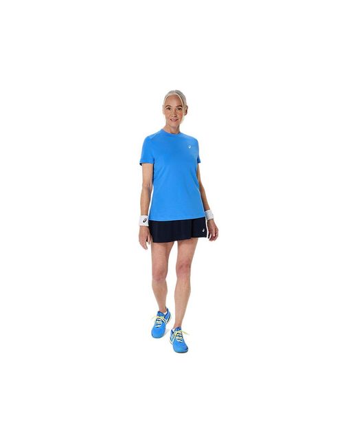 Asics Blue Court Ss Top