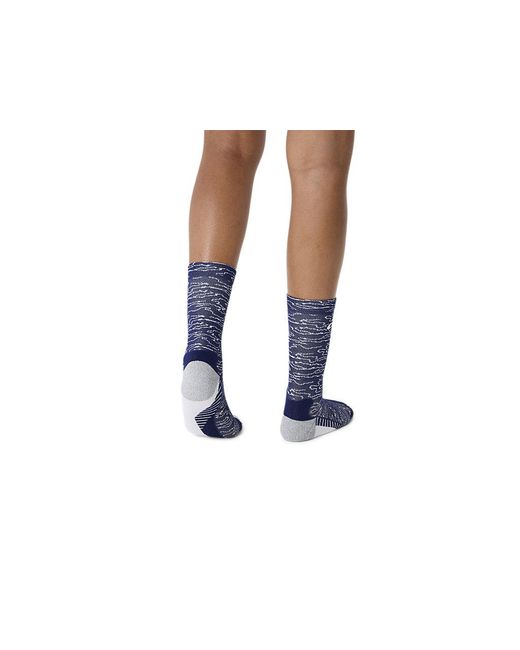 Asics Blue Performance Run Sock Crew for men