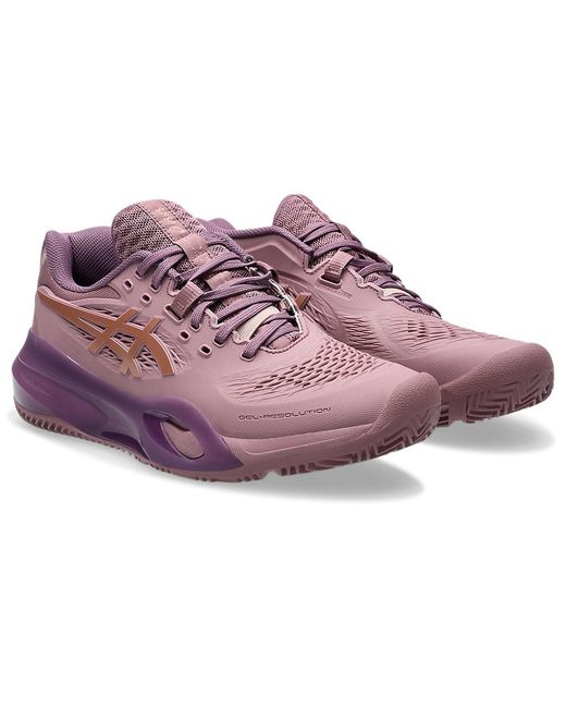 Asics Purple Gel-Resolution X Padel