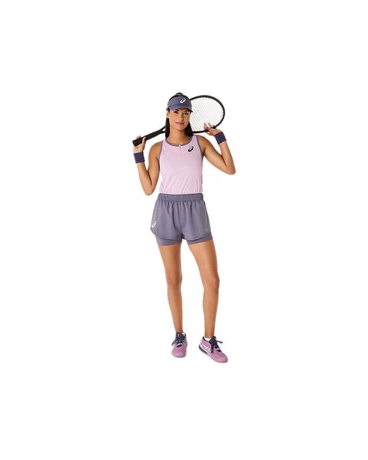 Asics Blue Match Short