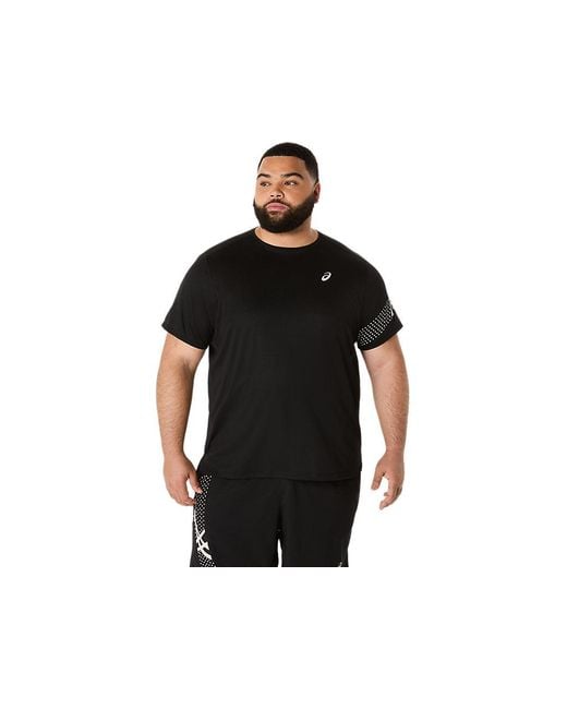 Asics Black Icon Ss Top for men