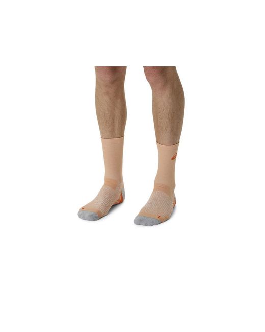 Asics Black Performance Run Sock Crew for men