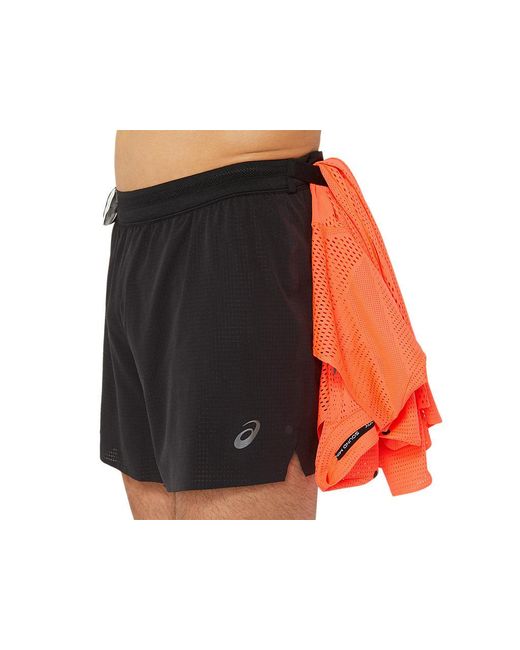 Asics Black Metarun 5In Short for men