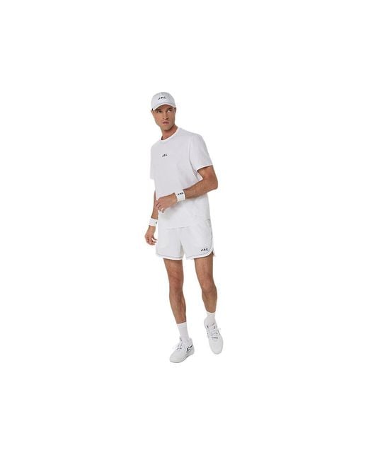 Asics White A.P.C. X Crew Ss Top for men