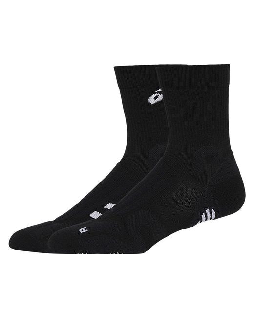 Asics Black Court+ Tennis Crew Sock for men