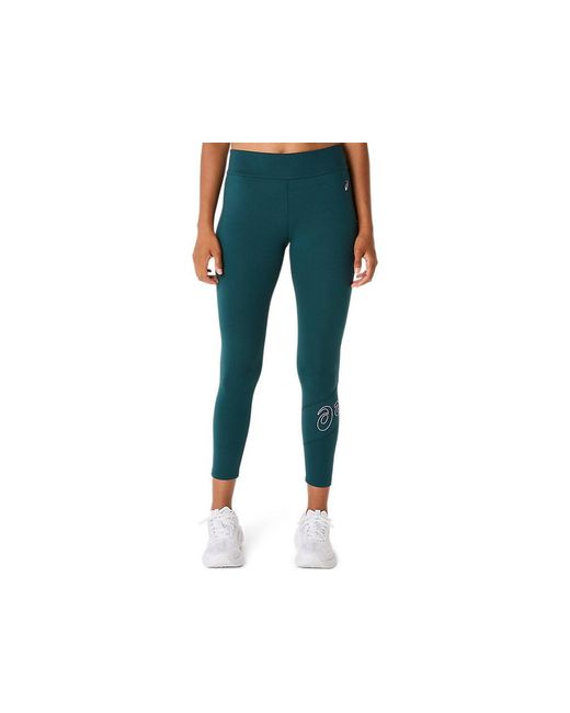 Asics Black Logo 7/8 Tight