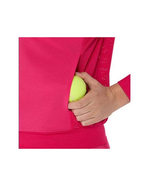 Asics Pink Match Jacket