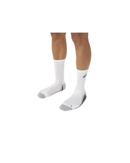 Asics Black Performance Run Sock Crew for men