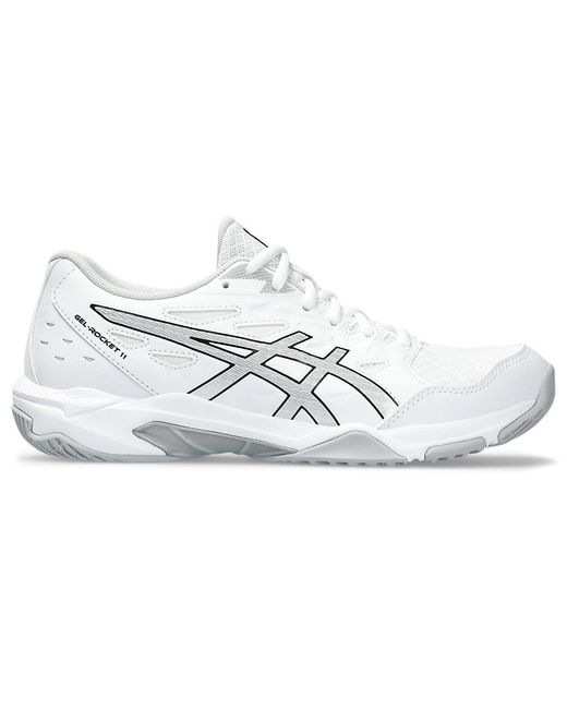 Asics White Gel-Rocket 11