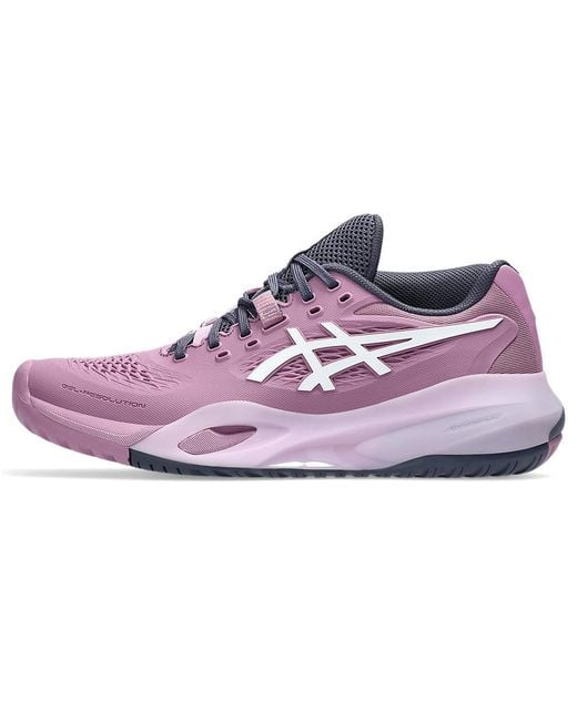 Asics Purple Gel-Resolution X Clay