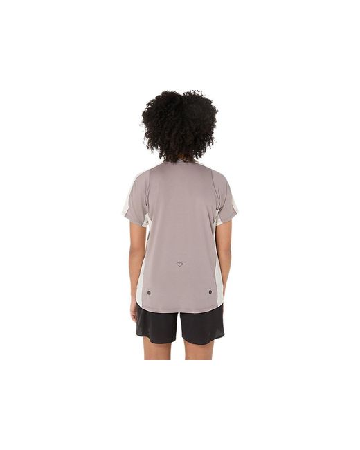 Asics Black Fujitrail Elite Ss Top