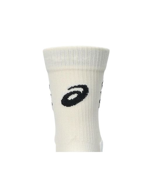 Asics Black Game Seasonal Graphic Crew Sock for men