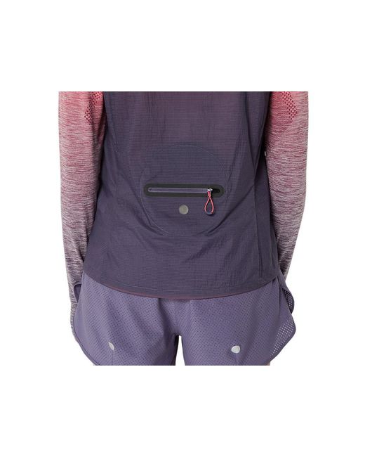 Asics Blue Metarun Packable Gilet