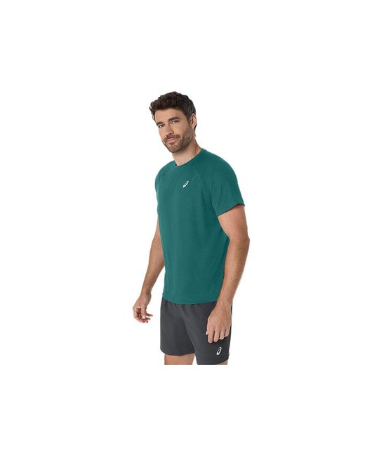 Asics Green Sport Run Top for men