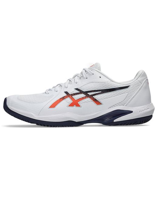 Asics 1041a466-102 Solution Swift Ff 2 White/nova Orange Uk 11.5 for men