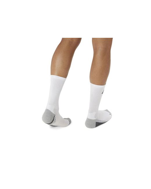 Asics Black Performance Run Sock Crew for men