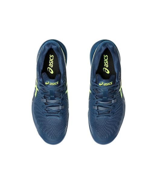 Asics Blue Gel-resolution 9 Tennis Shoes for men