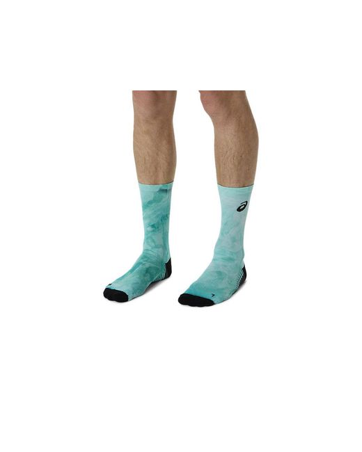 Asics Performance Run Crew Sock in het Green voor heren