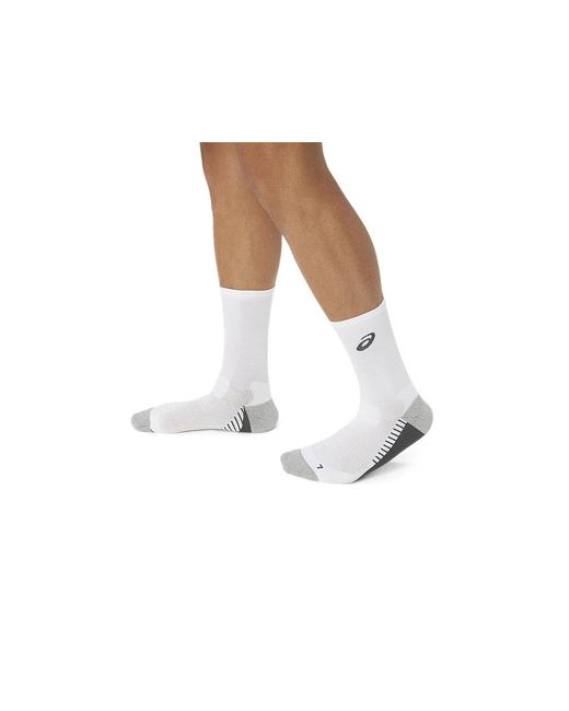 Asics Black Performance Run Sock Crew for men