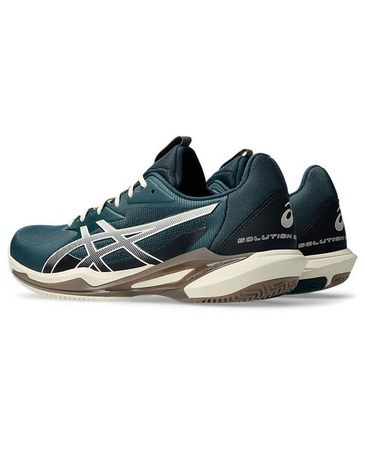 Asics Blue Solution Speed Flytefoam 3 Clay Tennis Shoes for men