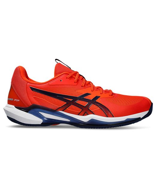 Solution Speed FlyteFoam 3 Clay Scarpe da tennis da uomo di Asics in Red da Uomo
