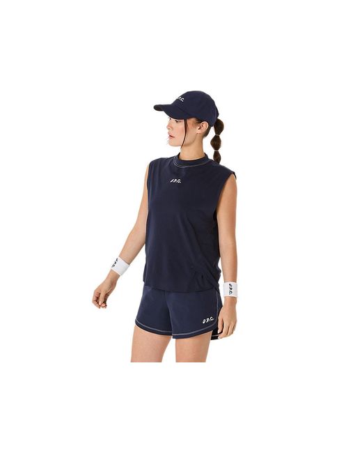 Asics Blue A.P.C. X Crew Sleeveless Top