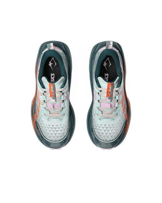 Asics Blue Trabuco Max 4