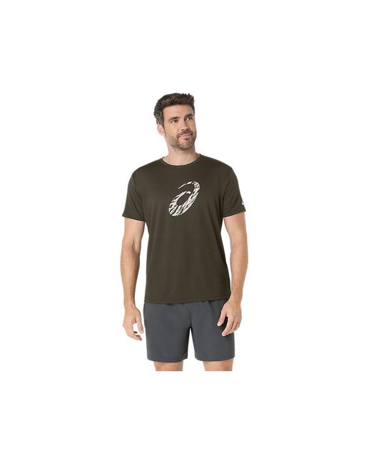 Asics Black Sport Gpx Ss Top for men