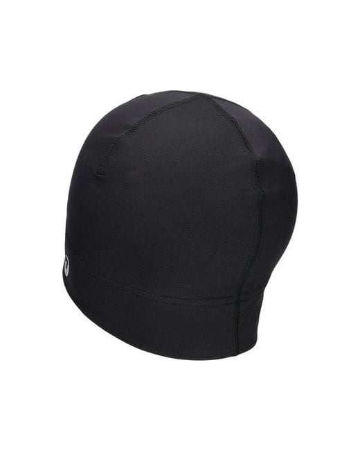 Asics Black Sport Logo Beanie for men