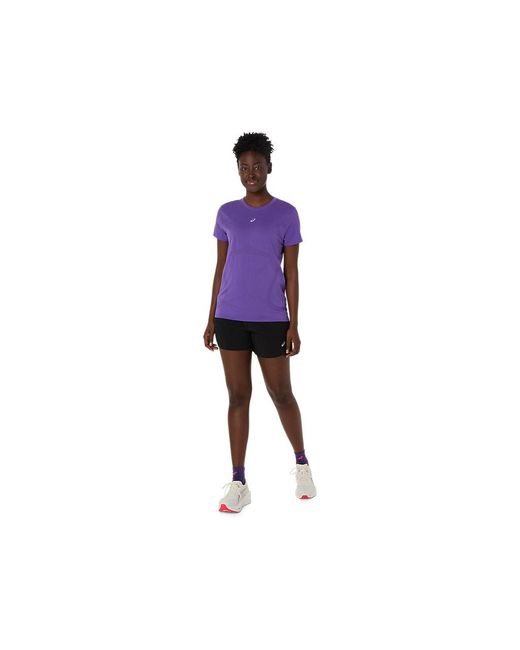 Asics Purple Road Seamless Ss Top