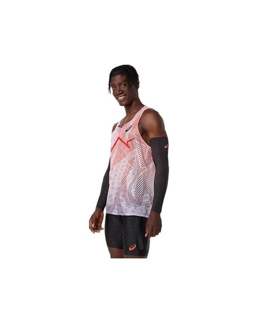 Asics Black Metaspeed Singlet for men