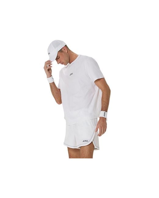 Asics White A.P.C. X Crew Ss Top for men