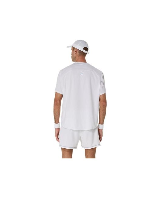 Asics White A.P.C. X Crew Ss Top for men
