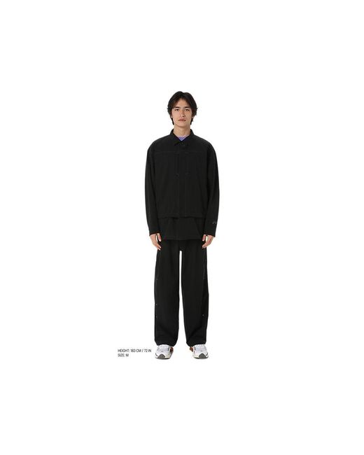 Asics Black Convertible Blouson for men