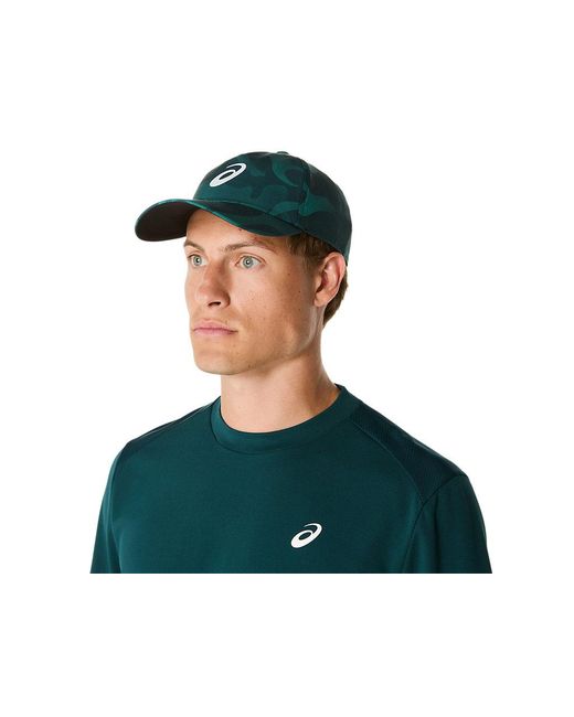 Graphic Cap di Asics in Green da Uomo