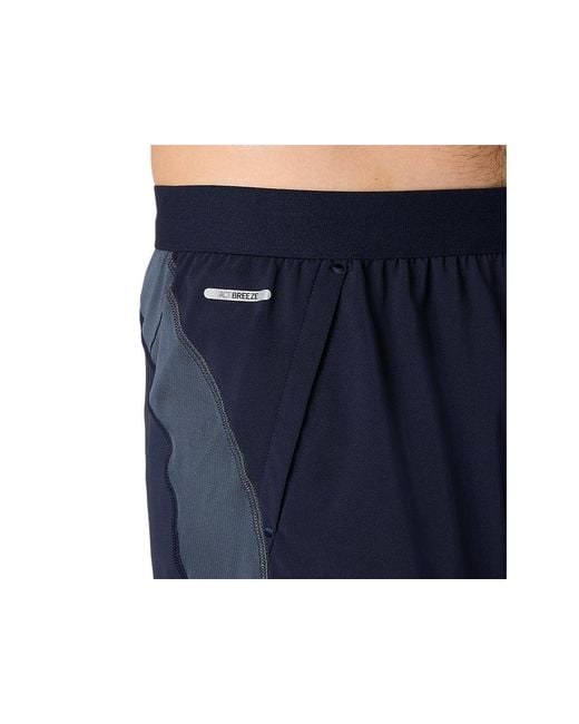 Asics Black Road 7in Short for men