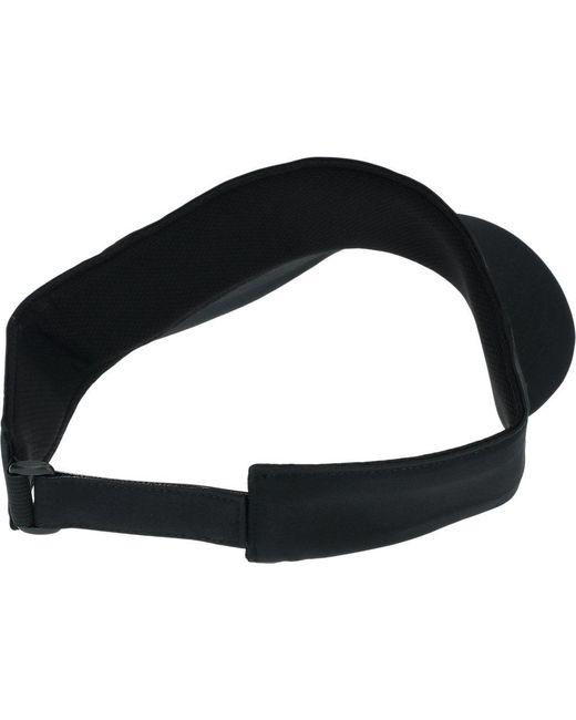 Asics Black Performance Visor for men