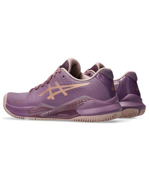 Asics Purple Gel-challenger 14 Padel