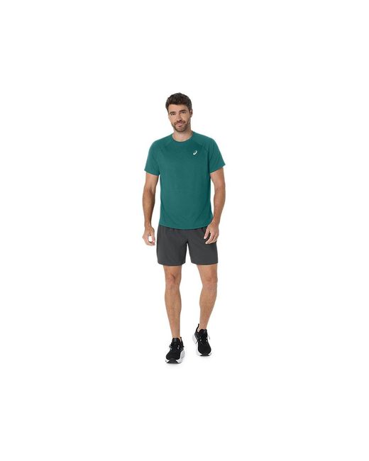 Asics Green Sport Run Top for men