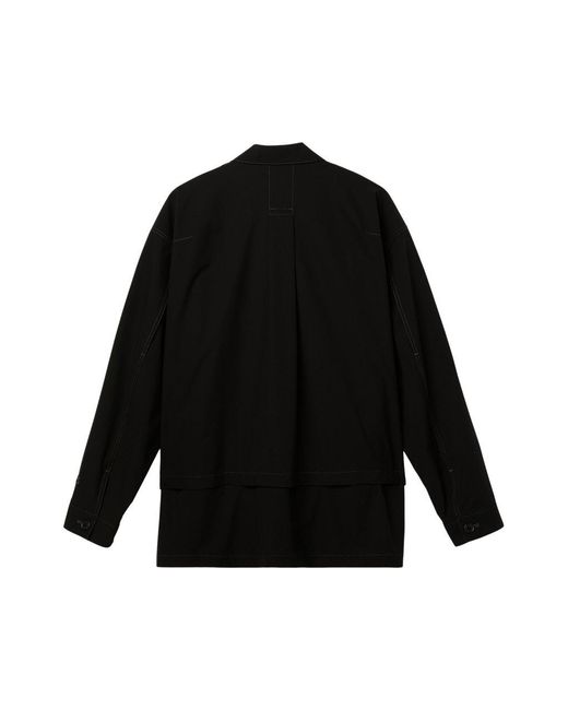 Asics Black Convertible Blouson for men