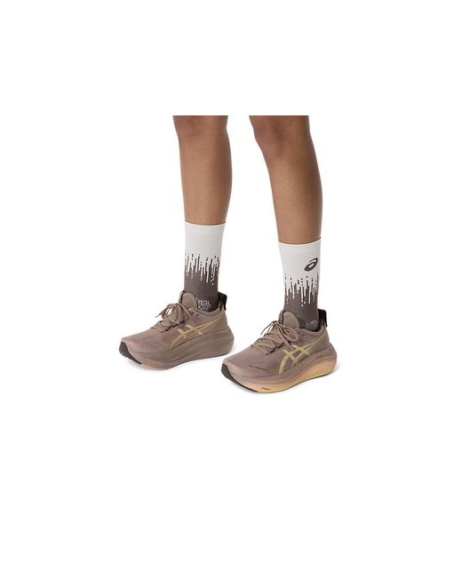 Asics Gray Performance Run Sock Crew for men