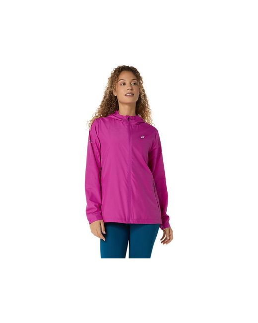 Asics Pink Sport Run Hood Jacket