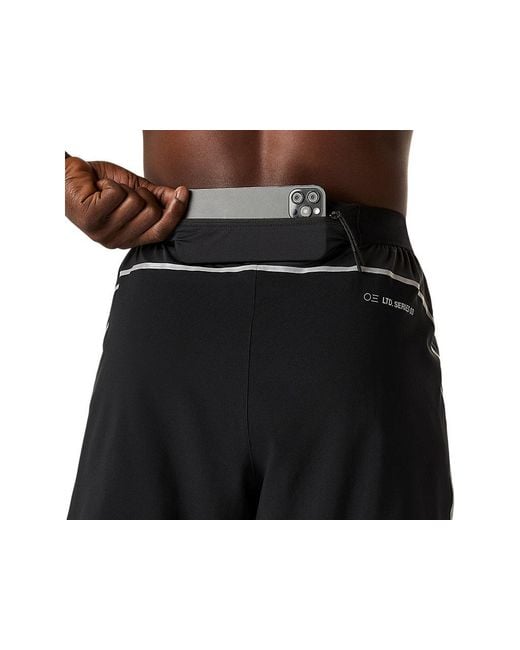 Asics Black Limited Series Lite-Show Short for men