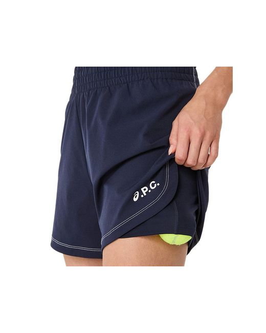 Asics Blue A.P.C. X 2-N-1 Short